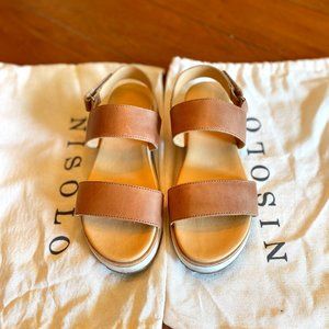 Nisolo Womens Go-To Platform Sandal